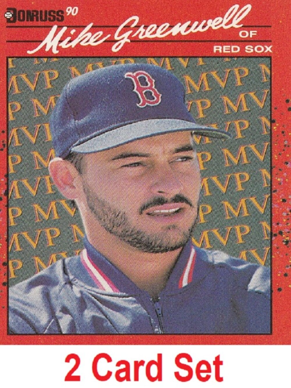 Mike Greenwell Baseball Card Collection